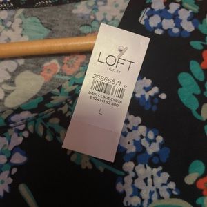Loft flowery shirt
